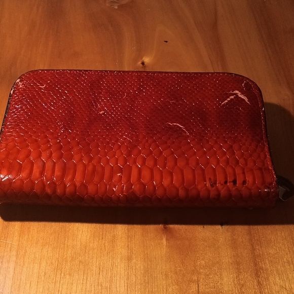 Double J Saddlery Snake Print Wallet with Studs - Picture 6 of 10